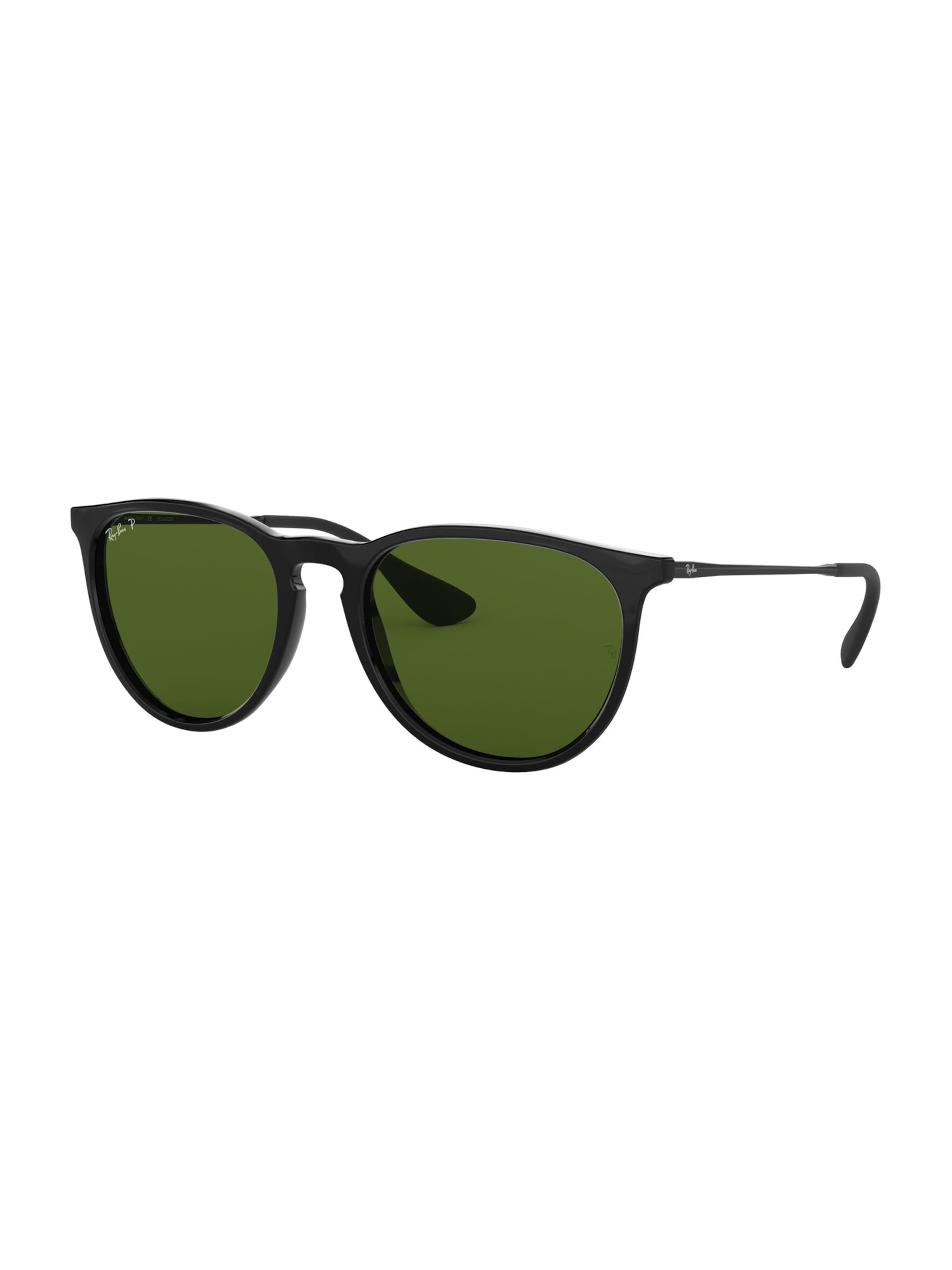Ray-Ban Zonnebril 'Erika' in Zwart: voorkant