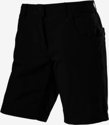 Schöffel Slim fit Workout Pants in Black: front