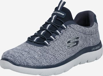 SKECHERS Sneakers low 'Summits Forton' i blå: forside