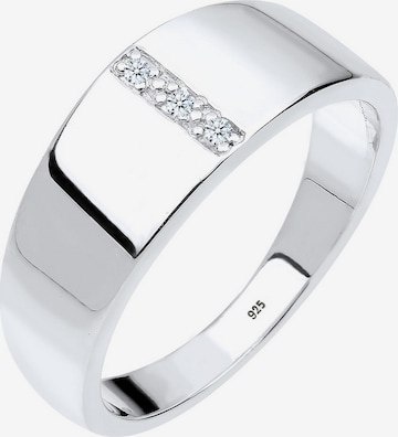 Elli DIAMONDS Ring in Silver: front