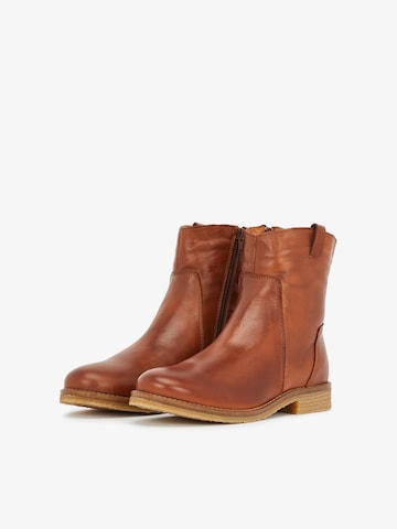 Bottines 'Atalia' Bianco en marron