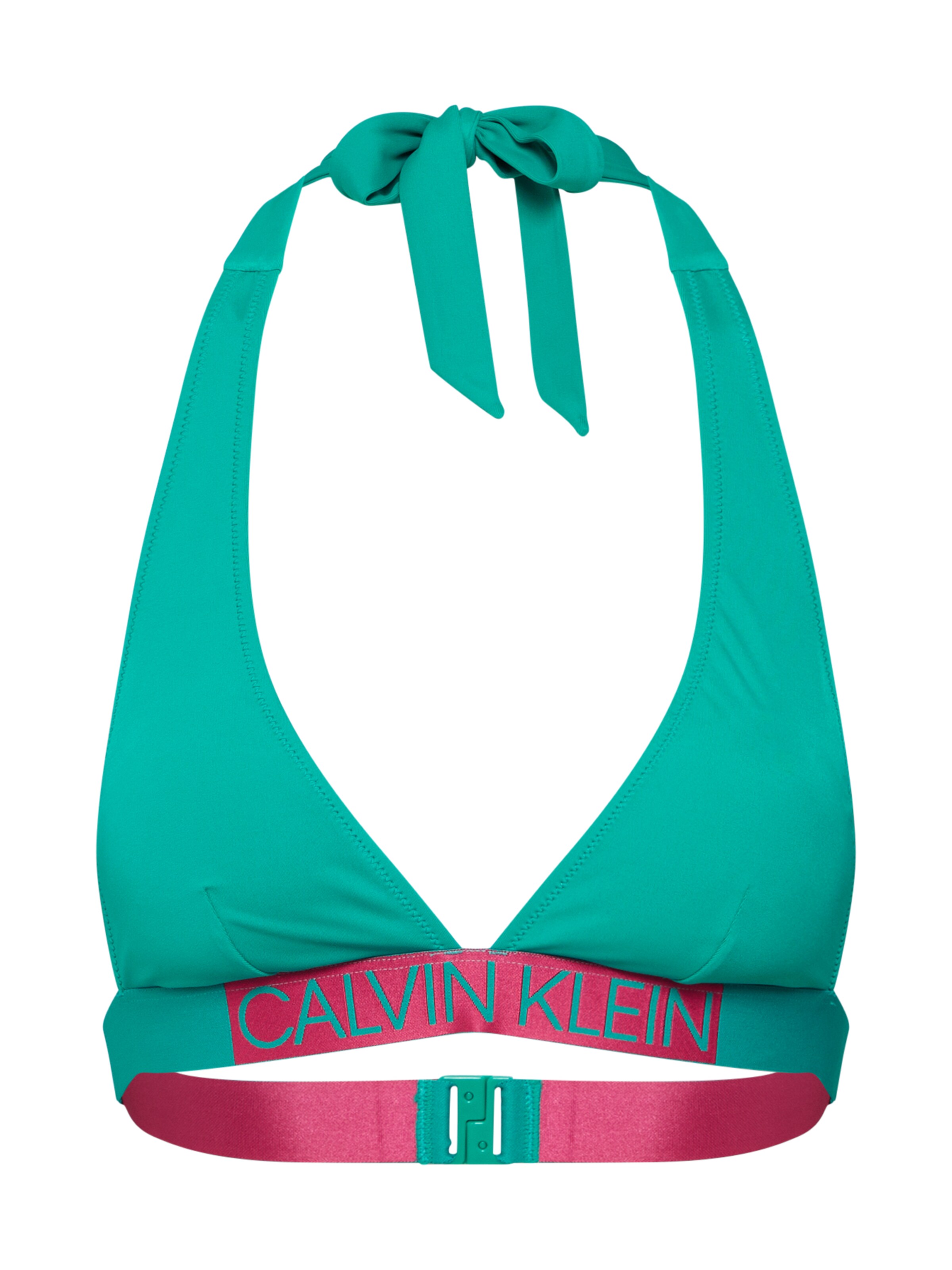 Calvin Klein Swimwear - Bikinitop in de kleur Groen
