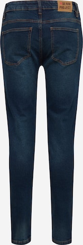 Denim Project Slimfit Jeans 'Mr. Red' in Blau