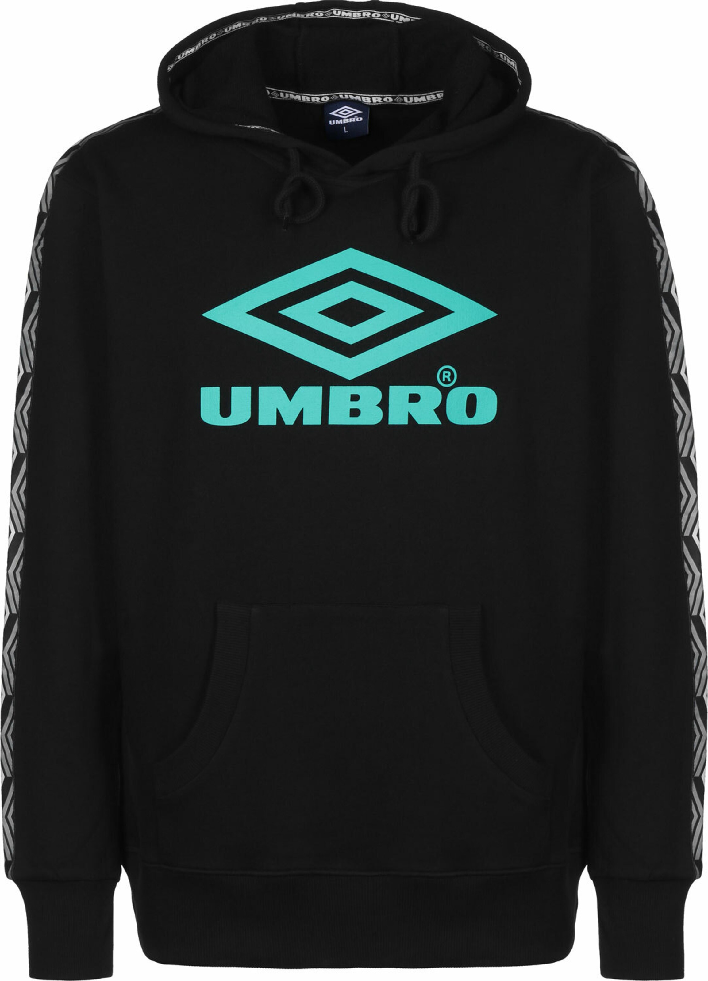 Männer Pullover & Strick UMBRO Hoodie ' Foundry Taped ' in Schwarz - TG57418