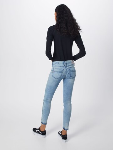 Slimfit Jeans 'Touch' de la Herrlicher pe albastru: spate