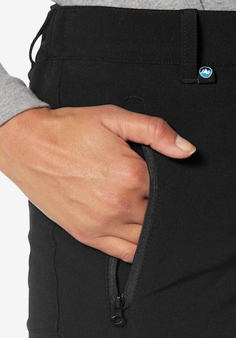 POLARINO Regular Outdoor Pants in Black