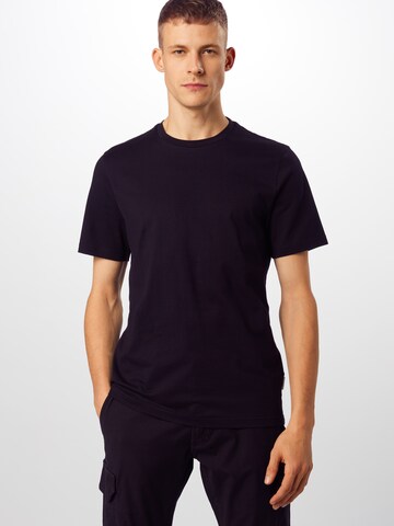 ARMEDANGELS Regular fit T-shirt 'Jaames' i svart: framsida