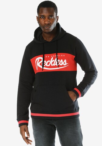 Young & Reckless Kapuzenpullover 'Opulent' in Schwarz