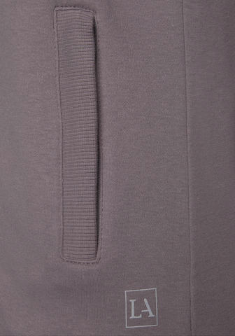 LASCANA ACTIVE Zip-Up Hoodie in Grey