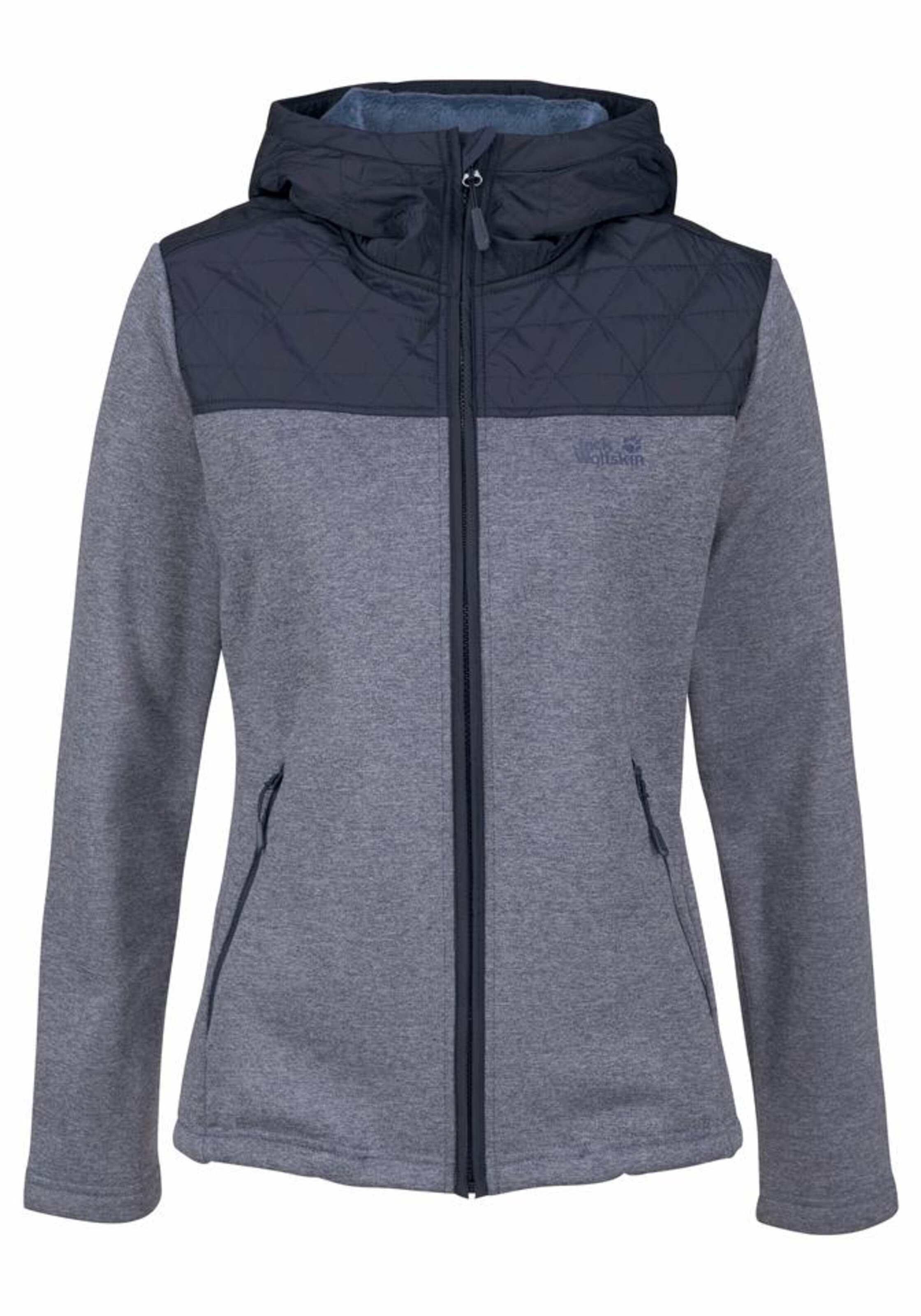 JACK WOLFSKIN - Funktionsjacke 'Pacific Sky' in taubenblau