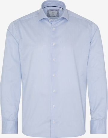 ETERNA Regular fit Button Up Shirt in Blue: front