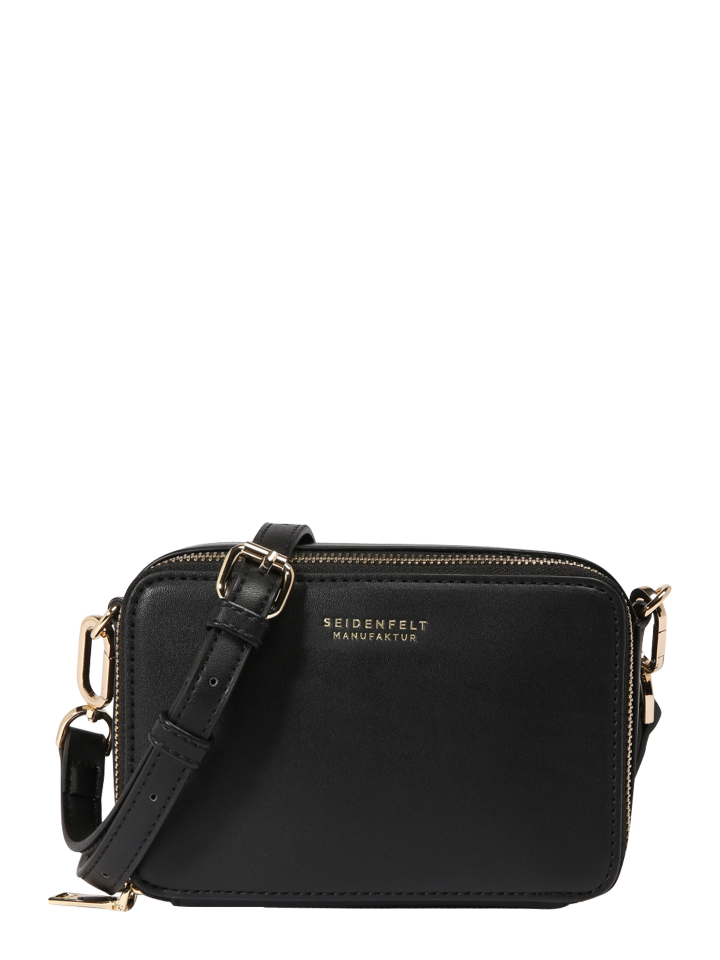 Seidenfelt Manufaktur - Schoudertas 'Falun' in de kleur Zwart