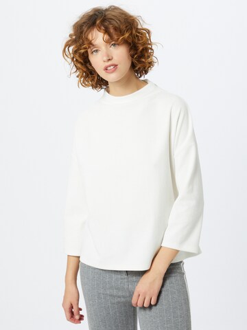 OPUS Sweatshirt 'Gheorge' in Wit: voorkant