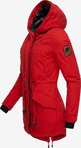 NAVAHOO Winterparka in Rood