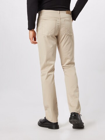BRAX Regular Jeans 'Cooper Fancy' in Beige: Rückseite
