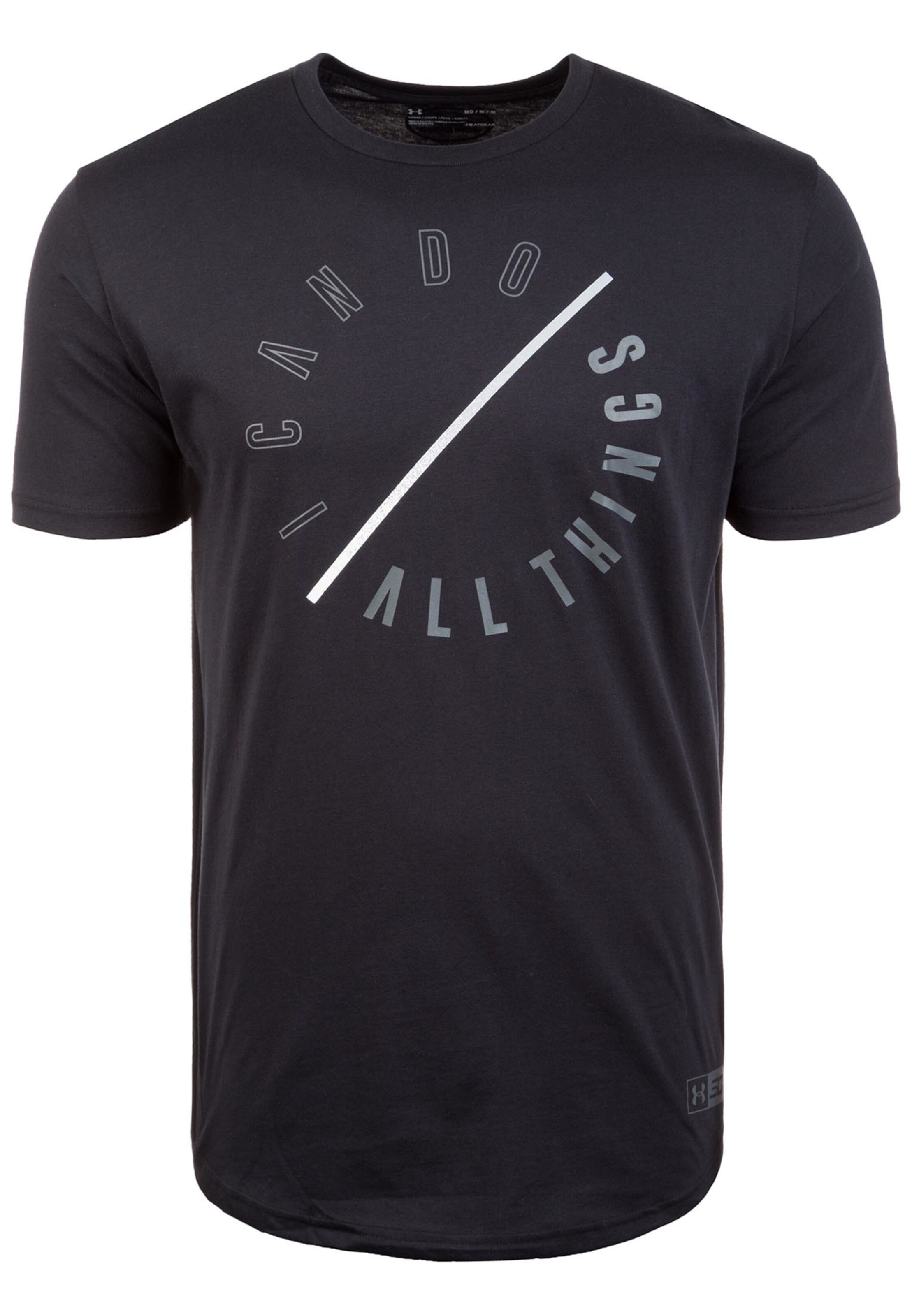 UNDER ARMOUR - Functioneel shirt 'SC30 Icdat' in de kleur Grijs