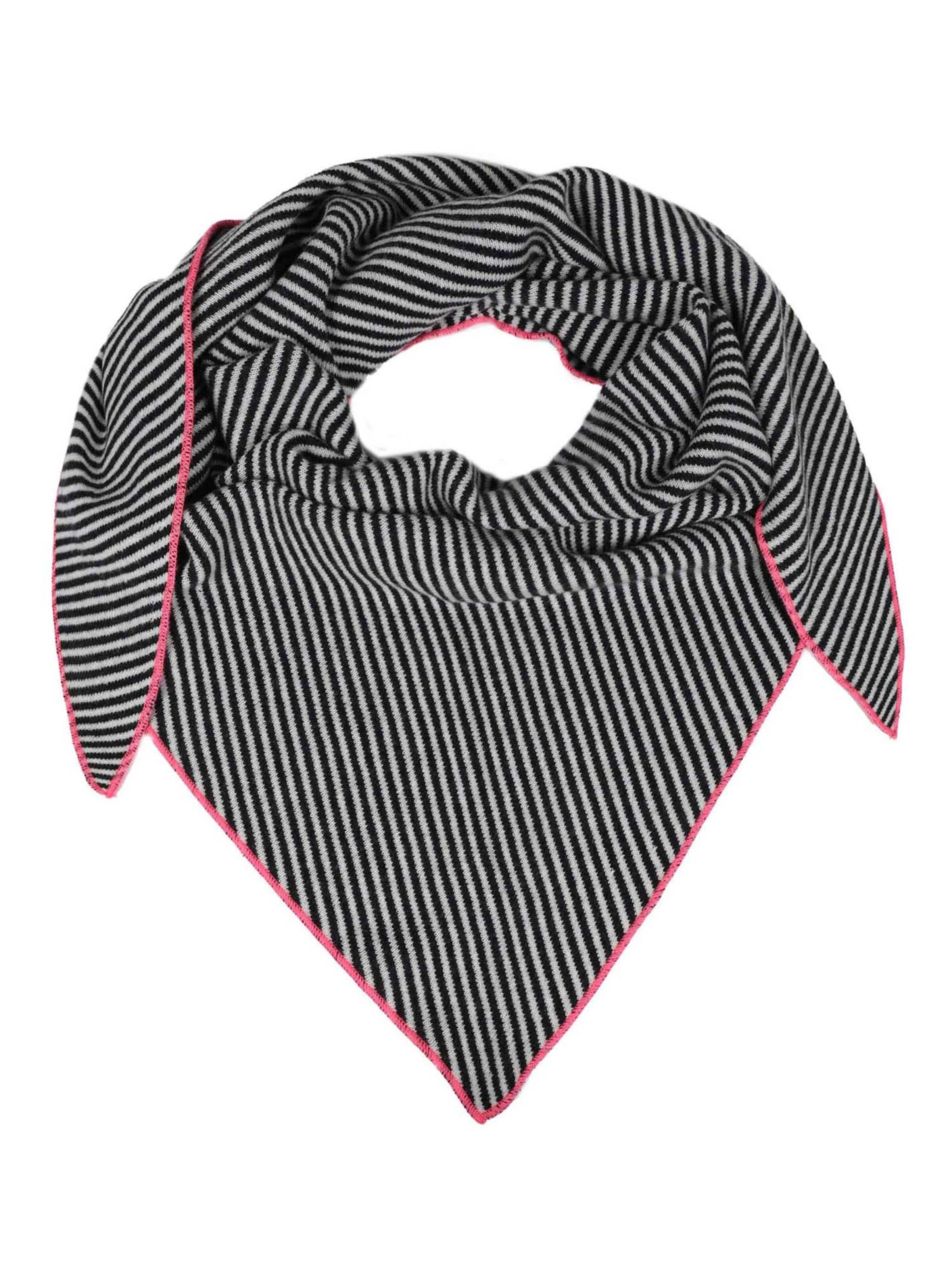 Zwillingsherz - Doek 'DreieckstuchZ small Stripe' in de kleur Marine