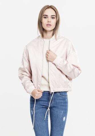 Urban Classics Between-Season Jacket in Pink