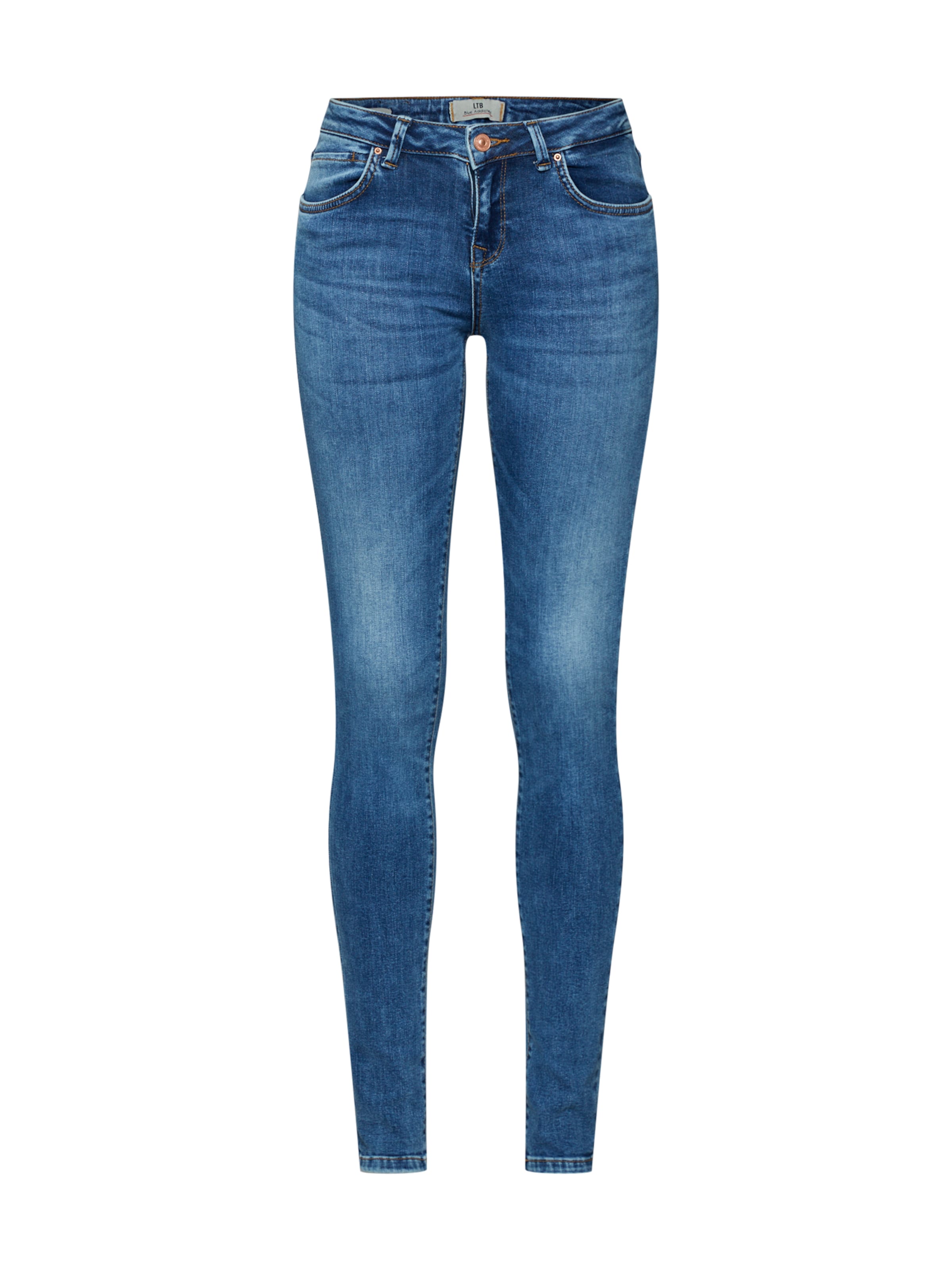 LTB Skinny Jeans i blå: forside