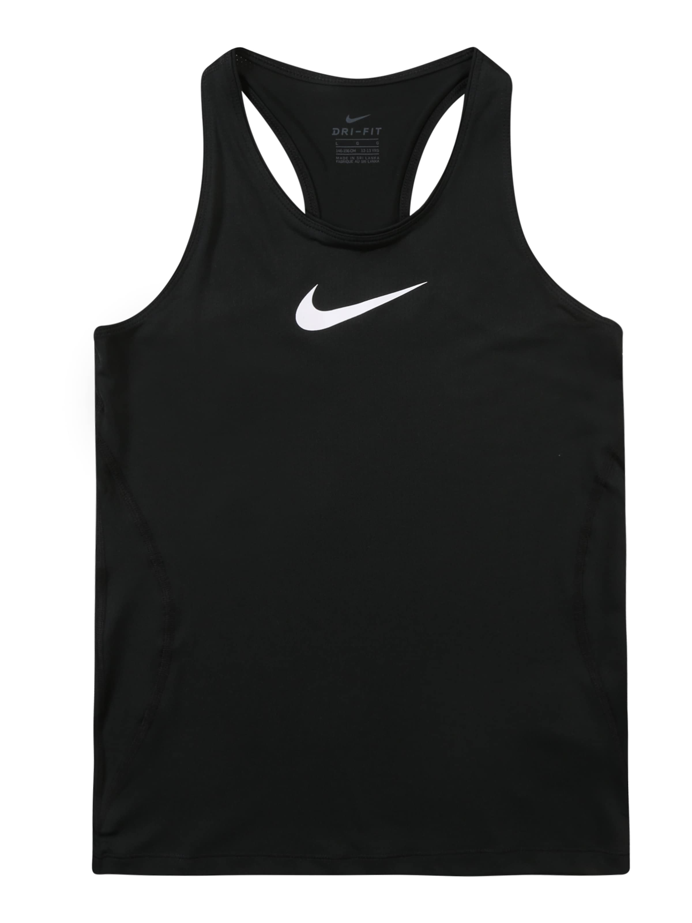 NIKE - Sporttop 'Pro' in de kleur Zwart
