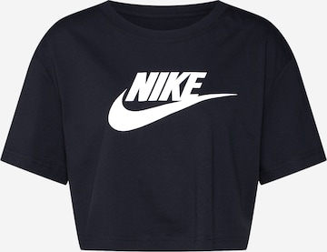 Nike Sportswear - Camiseta en negro: frente