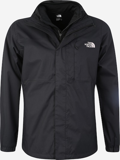 THE NORTH FACE Outdoor jacket 'Quest' in Black / White, Item view
