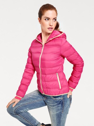 heine Zimní bunda – pink: přední strana