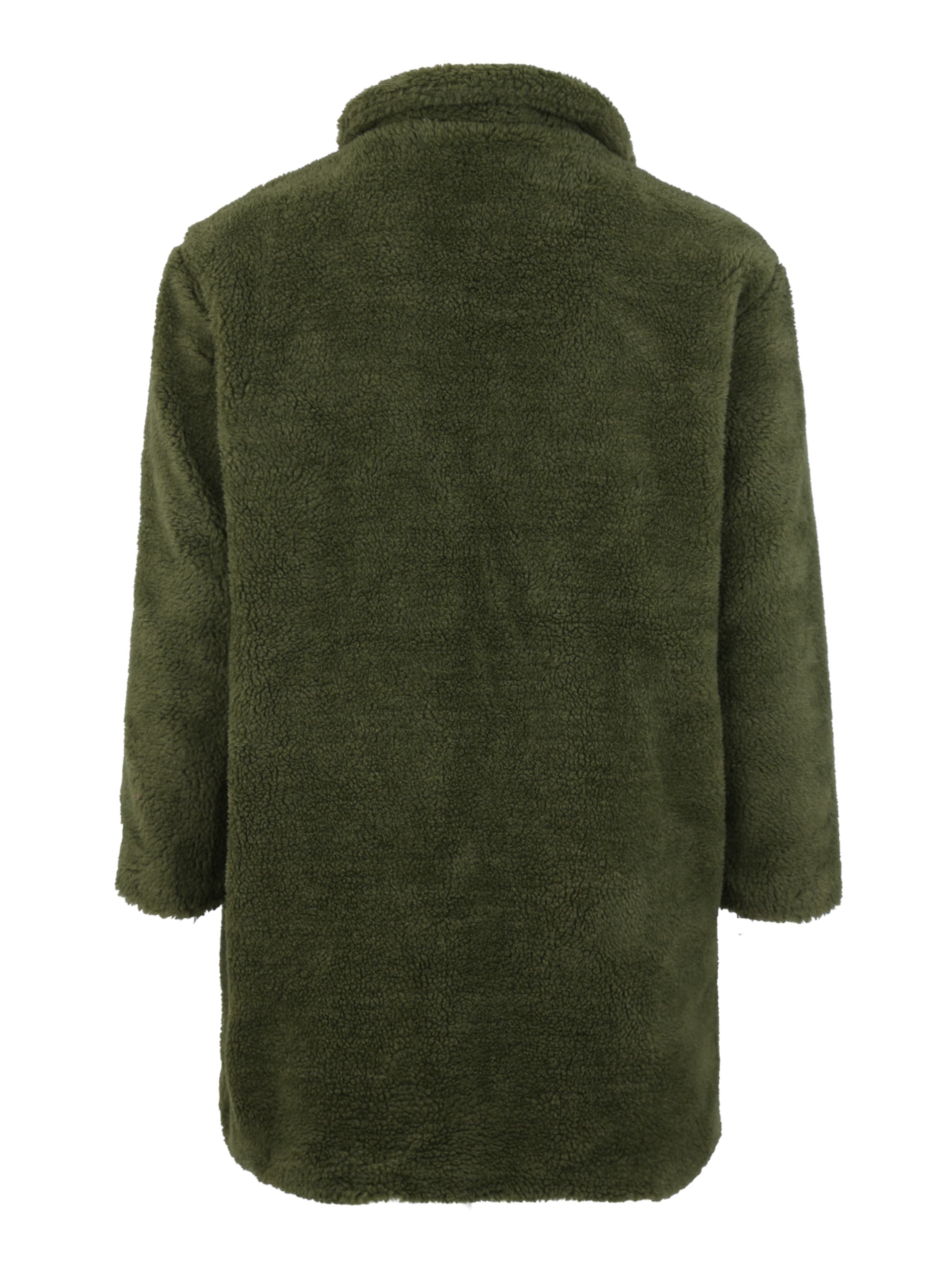 Urban ClassicsPrijelazni kaput 'Sherpa' - zelena boja