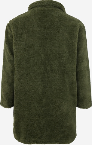 Manteau mi-saison 'Sherpa' Urban Classics en vert