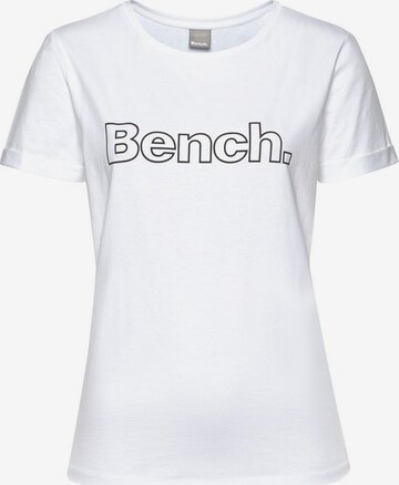 BENCH Футболка в Белый