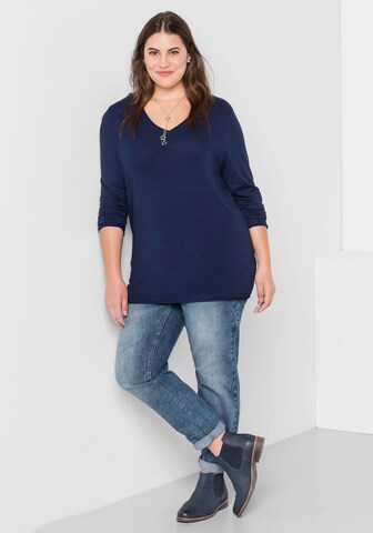 SHEEGO Pullover in Blau