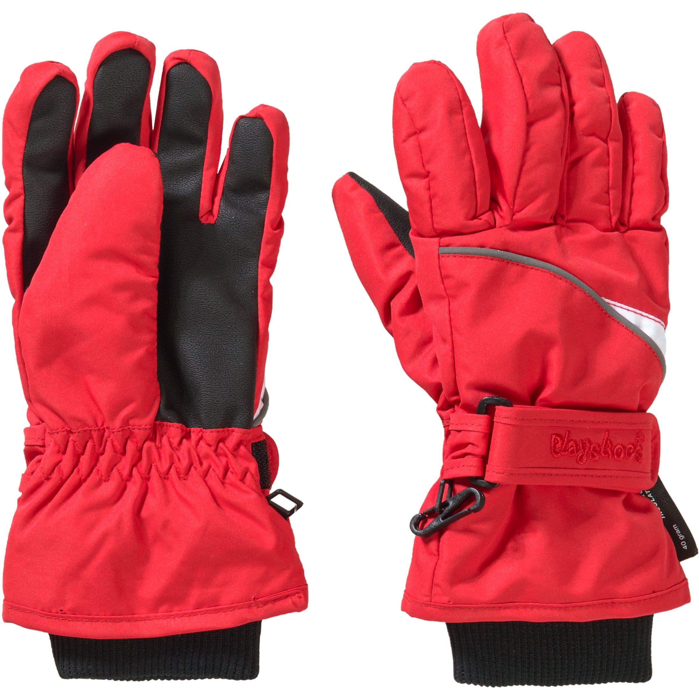 PLAYSHOES Handschuhe in Rot: Vorderseite