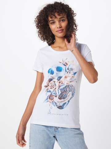 T-shirt EINSTEIN & NEWTON en blanc : devant