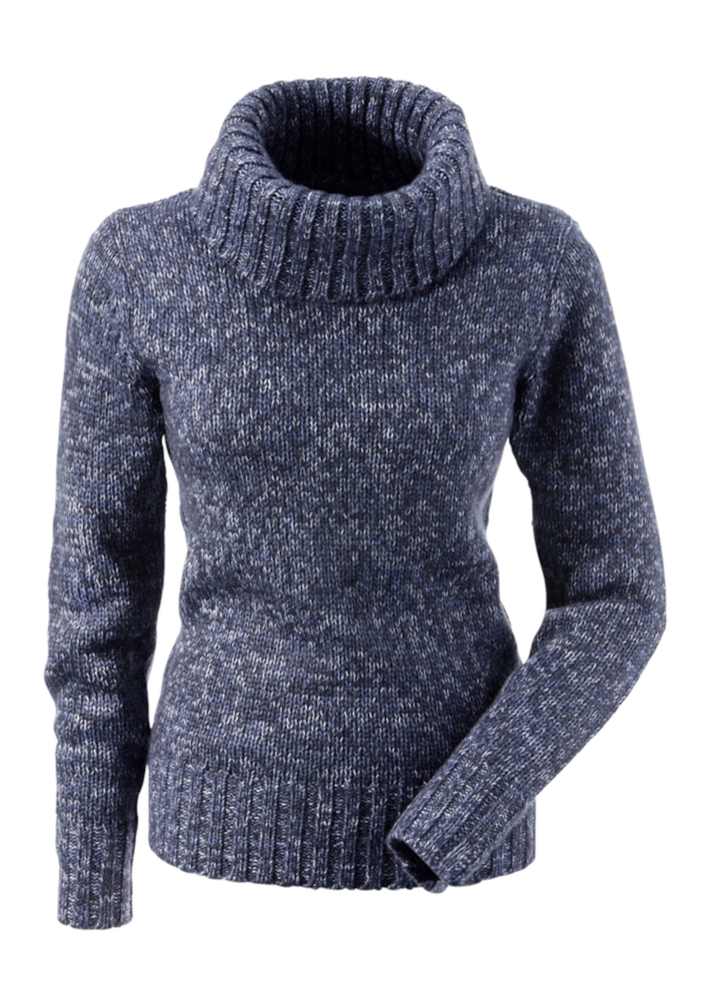 Aniston CASUAL Rollkragenpullover in blau, Produktansicht
