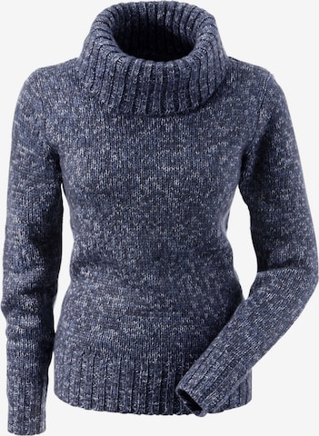 Aniston CASUAL Rollkragenpullover in Blau: predná strana