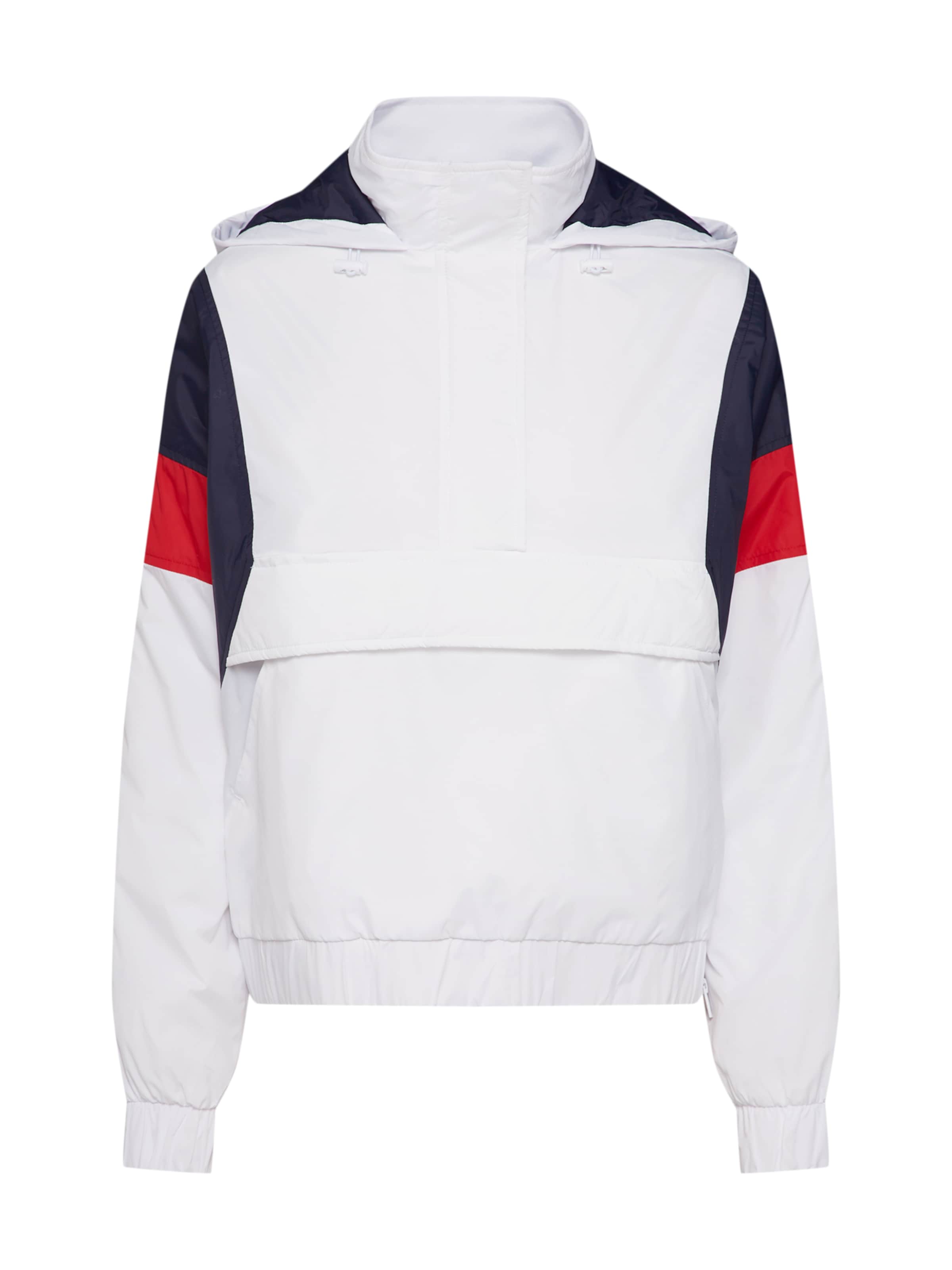 Urban Classics Přechodná bunda - námořnická modř / červená / bílá, Produkt