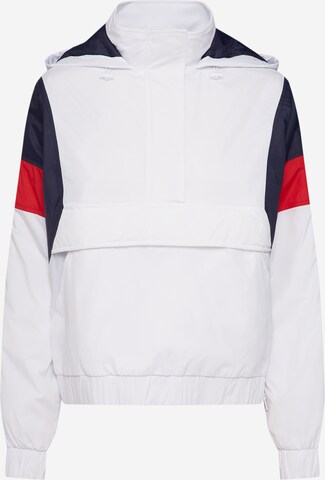 Urban Classics Between-Season Jacket in White: front