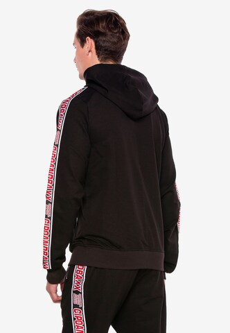 CIPO & BAXX Zip-Up Hoodie in Black