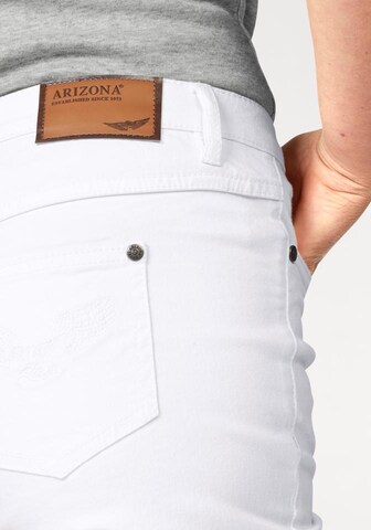 ARIZONA Regular Comfort-fit-Jeans in Weiß