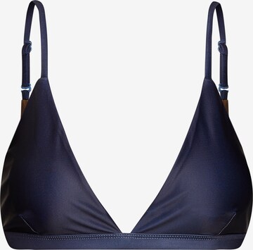 Boochen Triangel Bikinitop 'Amami' in Blau: predná strana