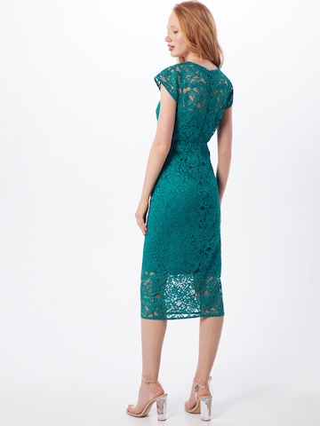 Rochie de cocktail 'Veryan' de la TFNC pe verde: spate