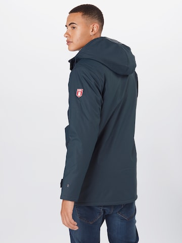 Coupe regular Veste d’hiver Derbe en bleu