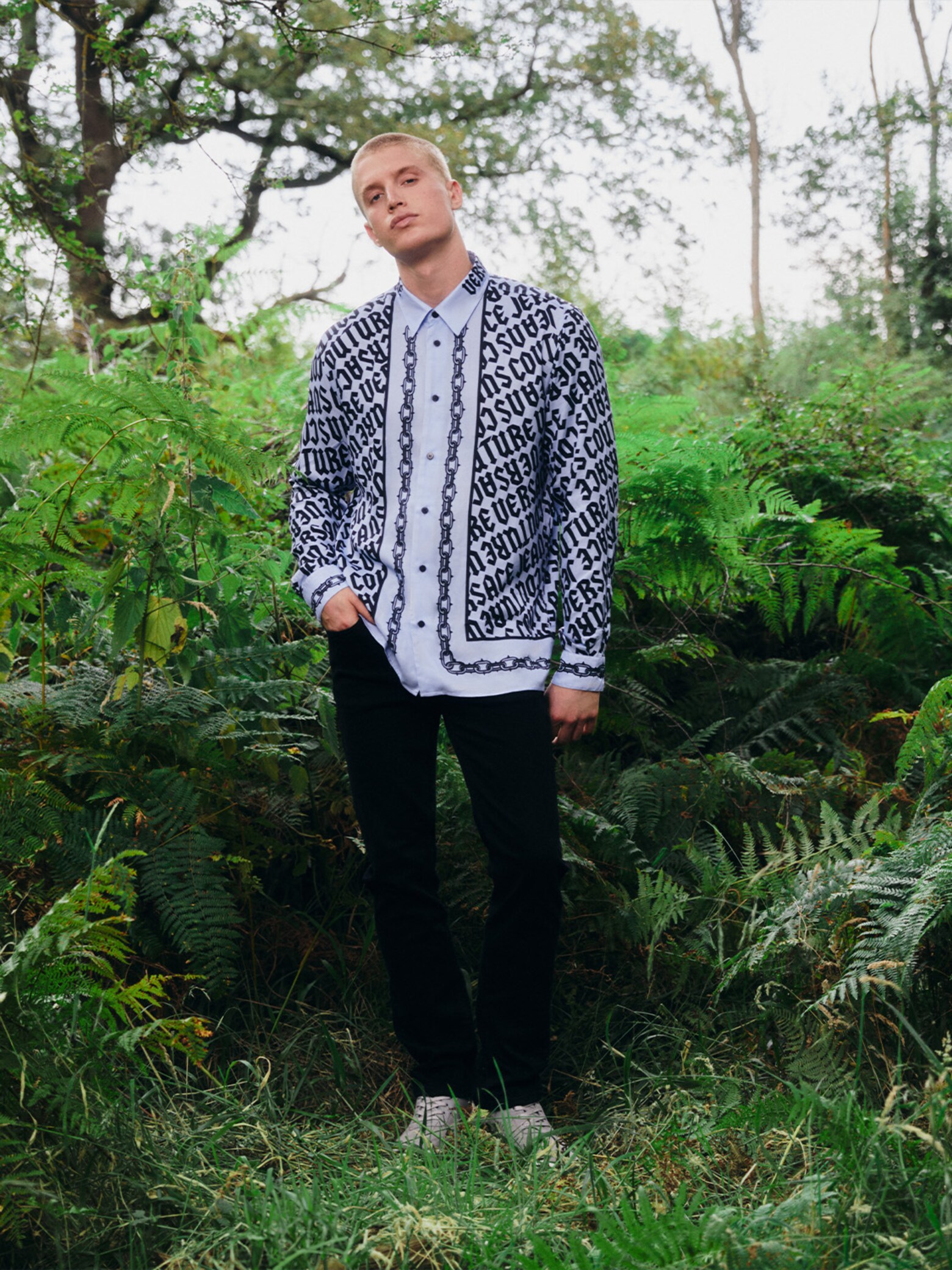Janick - Casual Chic Printed Shirt Look