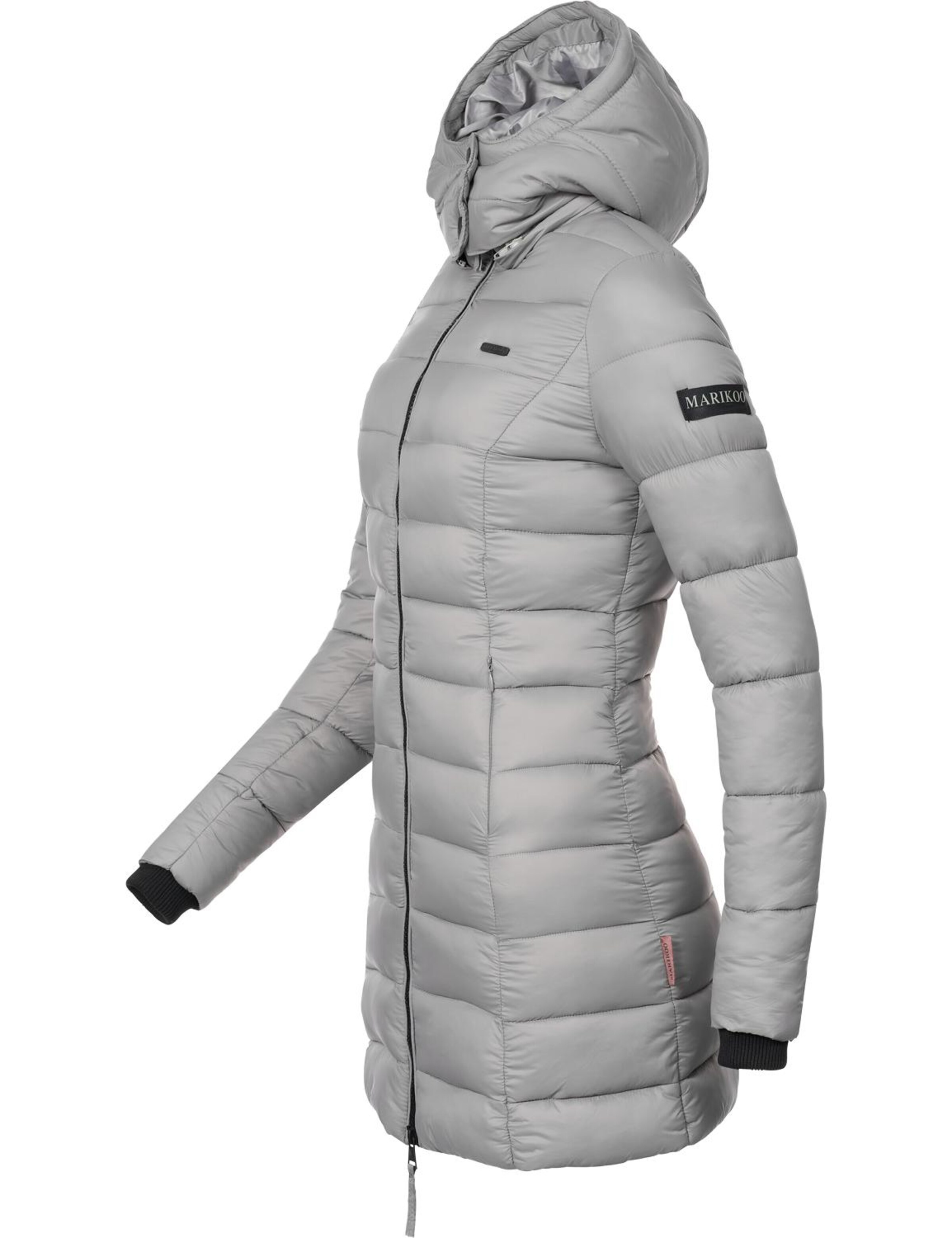 MARIKOO Χειμερινό παλτό 'Abendsternchen' σε γκρι