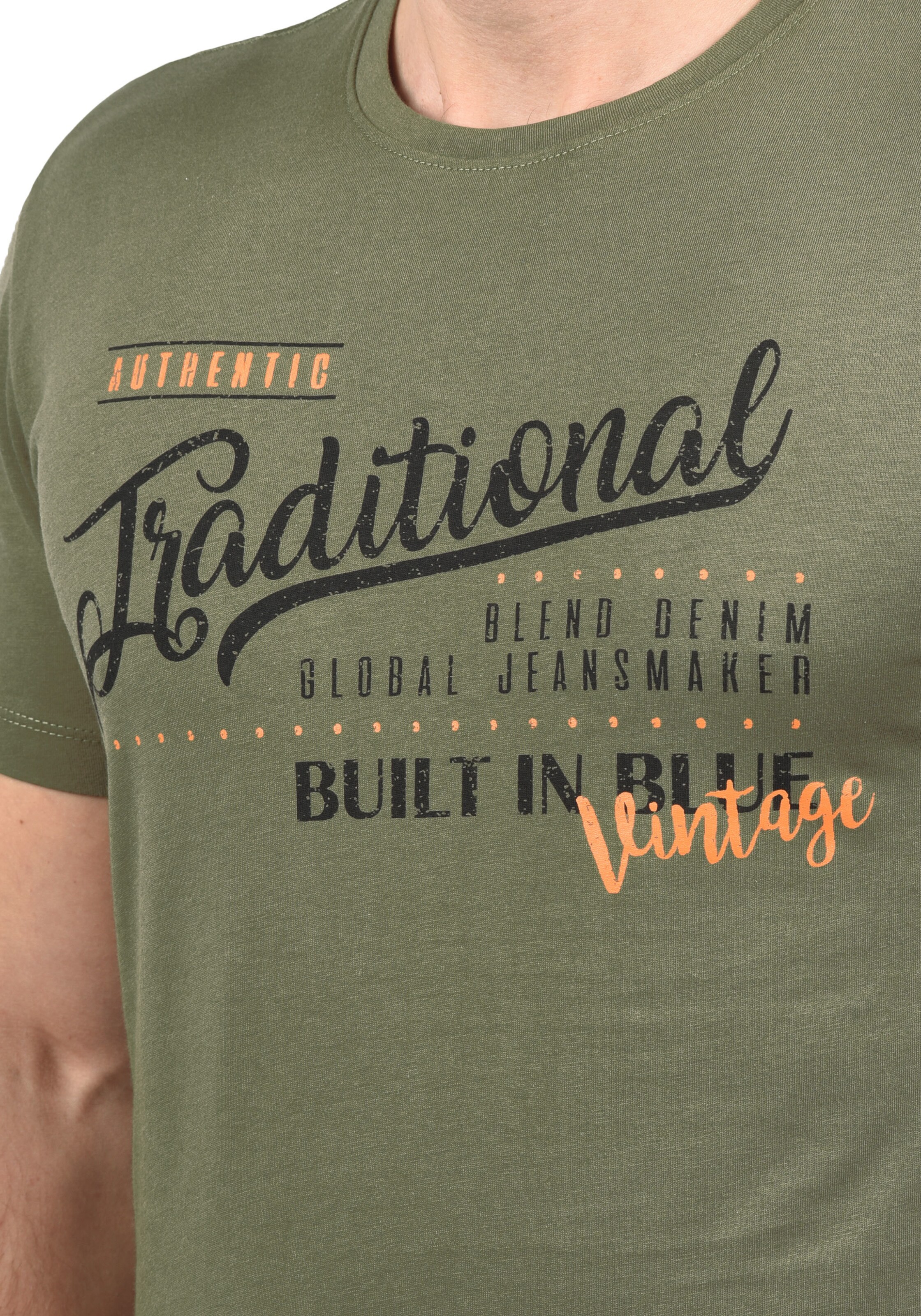 BLEND Shirt in Grün