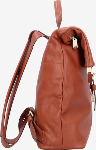 BREE Rucksack 'Stockholm 13' in Braun