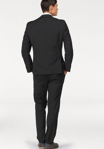 BRUNO BANANI Slimfit Anzug in Schwarz