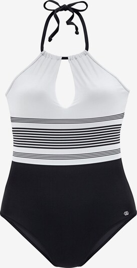 JETTE Badpak 'Macy' in de kleur Zwart / Wit, Productweergave