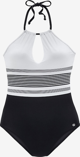 JETTE Badeanzug 'Macy' in schwarz / weiß, Produktansicht