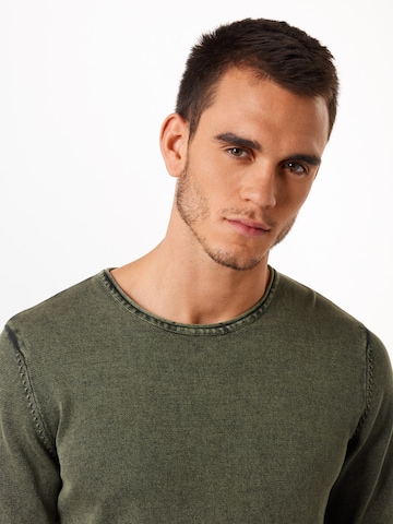Only & Sons Regular fit Sweater 'GARSON' in Green